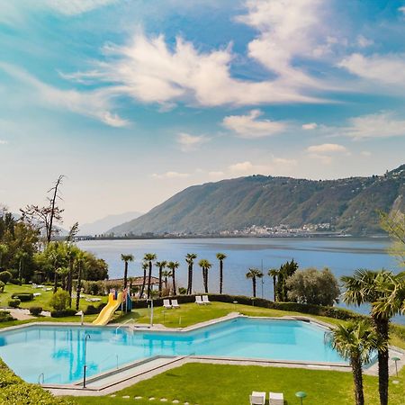 Luganersee, Pool, Strand, Parkplatz, Suite 204 Bissone Ngoại thất bức ảnh