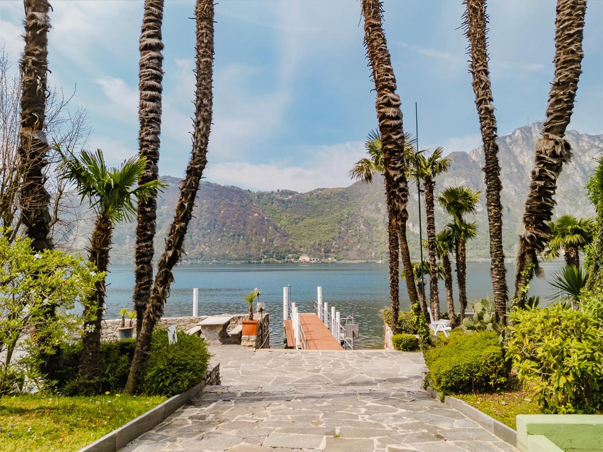 Luganersee, Pool, Strand, Parkplatz, Suite 204 Bissone Ngoại thất bức ảnh